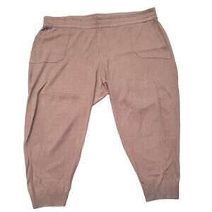 Belle Kim Graves Brown Light Weight Softie Sweat Pants | Size 2 XP